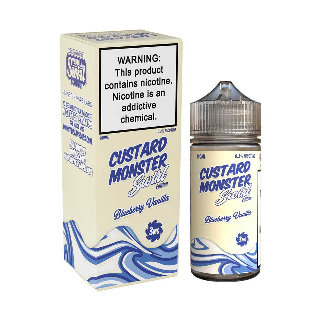 CUSTARD MONSTER, CUSTARD MONSTER BLUEBERRY VANILLA, CUSTARD MONSTER VAPE JUICE,