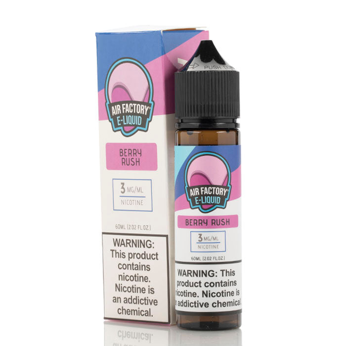 AIR FACTORY, AIR FACTORY BERRY RUSH, AIR FACTORY VAPE JUCIE, AIR FACTORY BERRIES, BERRIES VAPE JUICE, AIR FACTORY VAPE JUICE