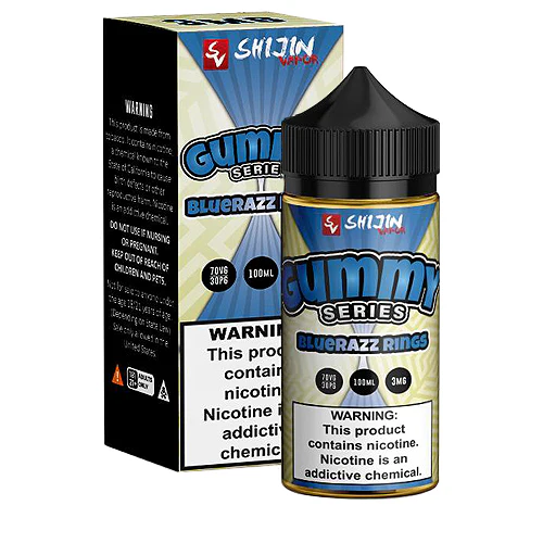 GUMMY O'S - BLUERAZZ RINGS BY SHIJIN VAPORS (FREEBASE)