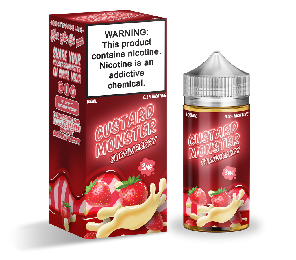 CUSTARD MONSTER, VANILLA CUSTARD, US VAPE JUICE, MONSTER VAPE LABS, CUSTARD VAPE JUICE, VAPE MANILA, VAPE MNL, IMPORTED US VPAE JUICE, US ELIQUIDS PHILIPPINES