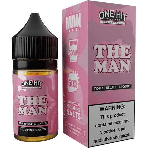 one hit wonder, one hit wonder salt nic, one hit wonder my man, my man salt nic, one hit wonder the man, one hit wonder the man salt nic, us vape juice, imported vape juice, one hit wonder imported, vape mnl, strawberry milkflavor salt nic, one hit wonder philippines