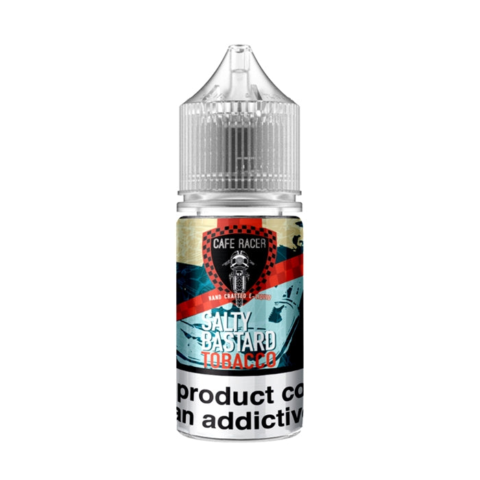 CAFE RACER, SALTY BASTARD, US VAPE JUICE, IMPORTED VAPE JUICE, TOBACCO SALT NIC, TOBACCO NIC SALT, VAPE MANILA, VAPE MNL