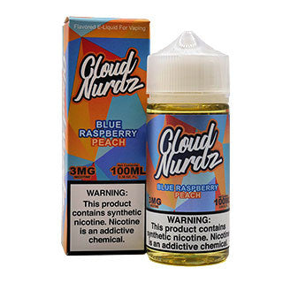 CLOUD NURDZ - BLUE RASPBERRY PEACH (FREEBASE)