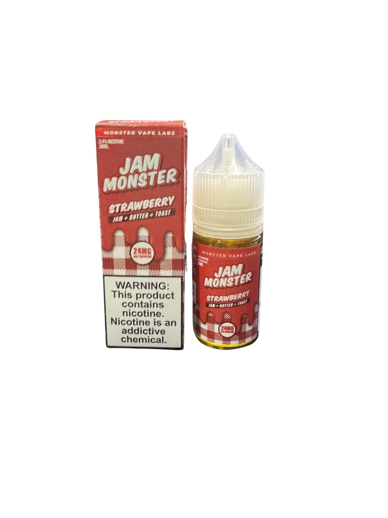 JAM MONSTER - STRAWBERRY (NIC SALT)