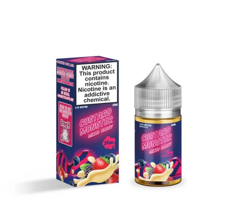 CUSTARD MONSTER - MIXED BERRY ((NIC SALT)