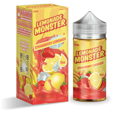 LEMONADE MONSTER ELIQUID, STRAWBERRY LEMONADE, JAM MONSTER, VAPE MANILA, US VAPE JUICE IN THE PHILIPPINES, IMPORTED EJUICE